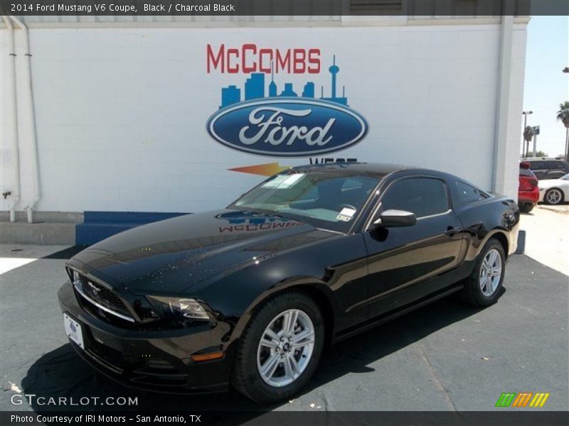 Black / Charcoal Black 2014 Ford Mustang V6 Coupe