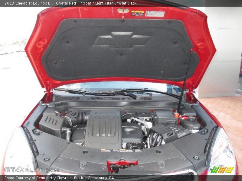 Crystal Red Tintcoat / Light Titanium/Jet Black 2013 Chevrolet Equinox LT