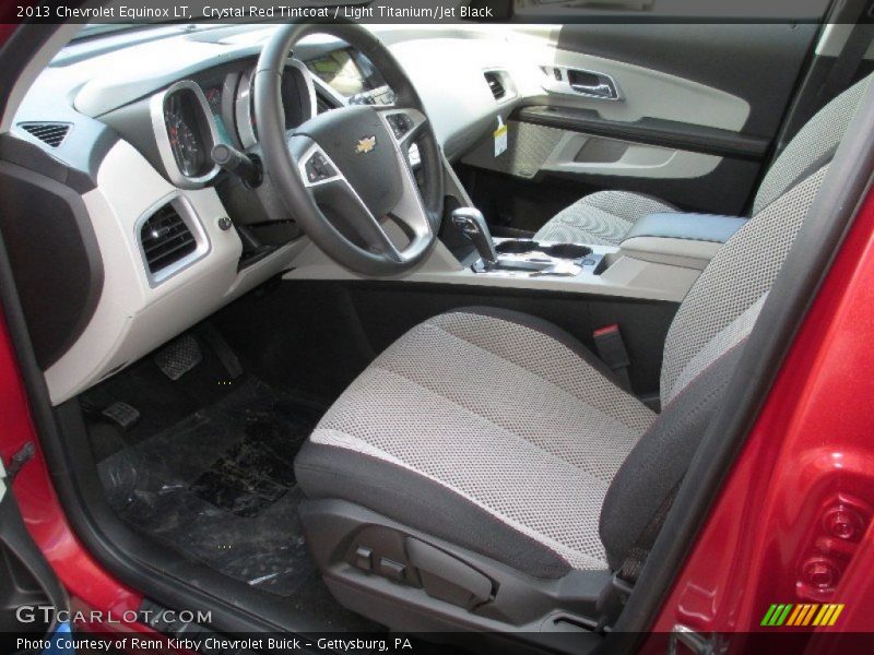 Light Titanium/Jet Black Interior - 2013 Equinox LT 