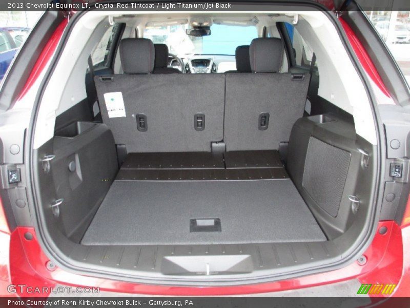 Crystal Red Tintcoat / Light Titanium/Jet Black 2013 Chevrolet Equinox LT