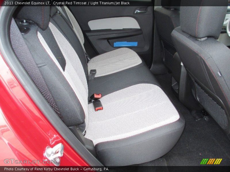 Crystal Red Tintcoat / Light Titanium/Jet Black 2013 Chevrolet Equinox LT