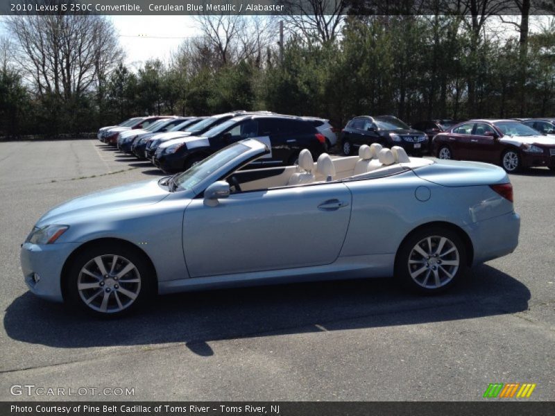 Cerulean Blue Metallic / Alabaster 2010 Lexus IS 250C Convertible