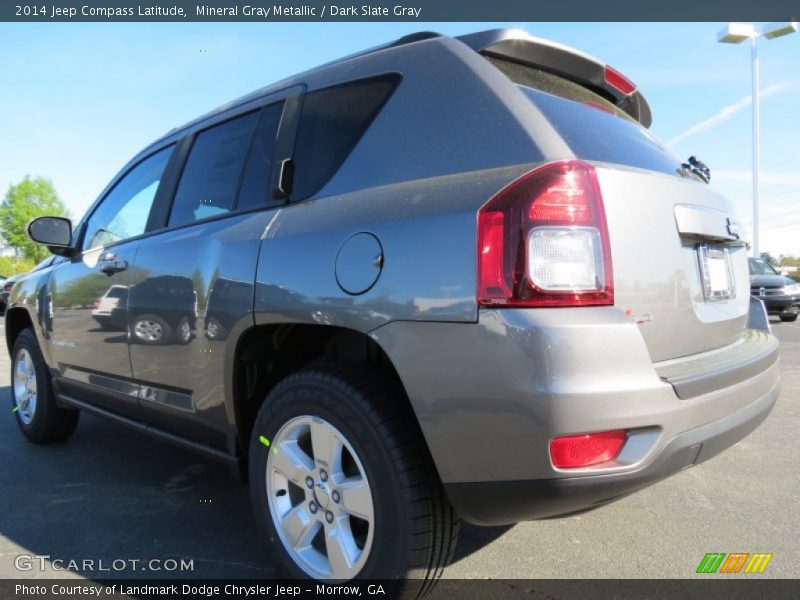 Mineral Gray Metallic / Dark Slate Gray 2014 Jeep Compass Latitude