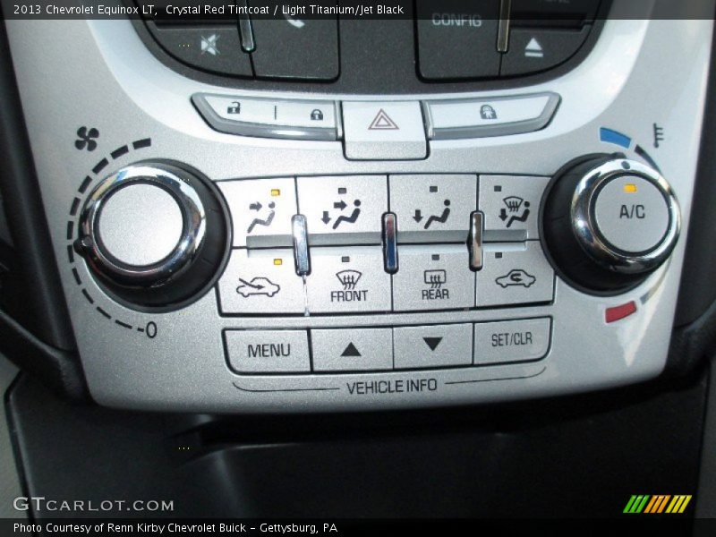 Crystal Red Tintcoat / Light Titanium/Jet Black 2013 Chevrolet Equinox LT