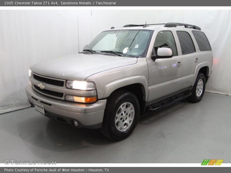 Sandstone Metallic / Tan/Neutral 2005 Chevrolet Tahoe Z71 4x4