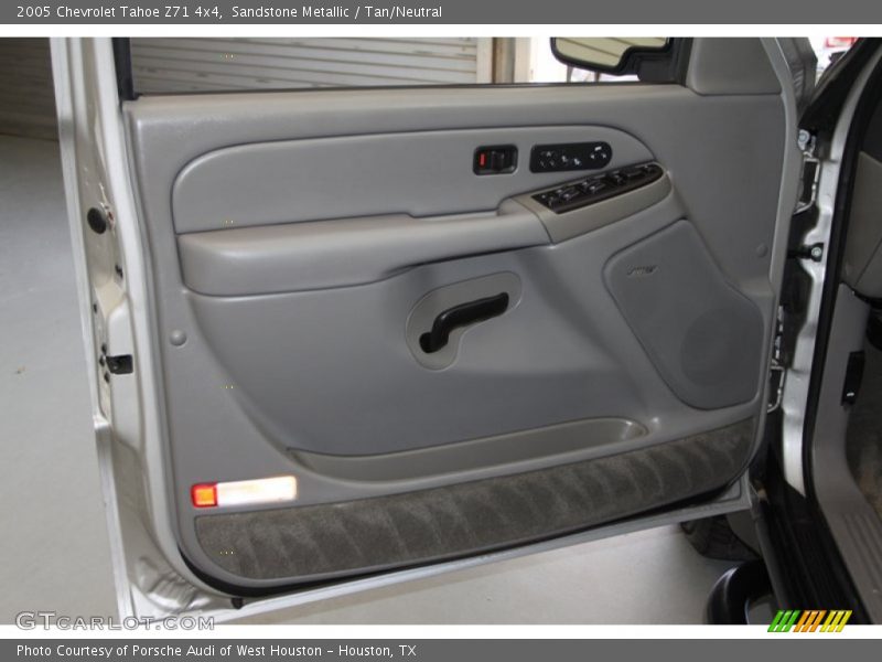 Sandstone Metallic / Tan/Neutral 2005 Chevrolet Tahoe Z71 4x4