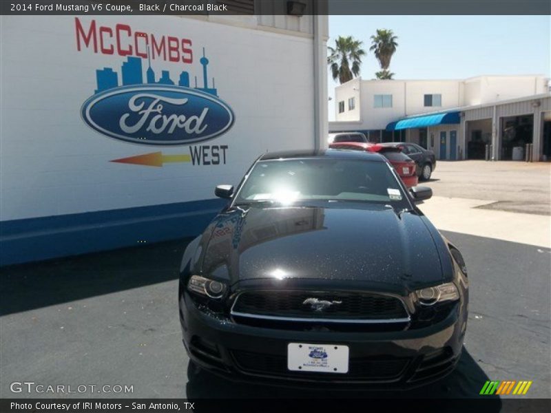 Black / Charcoal Black 2014 Ford Mustang V6 Coupe