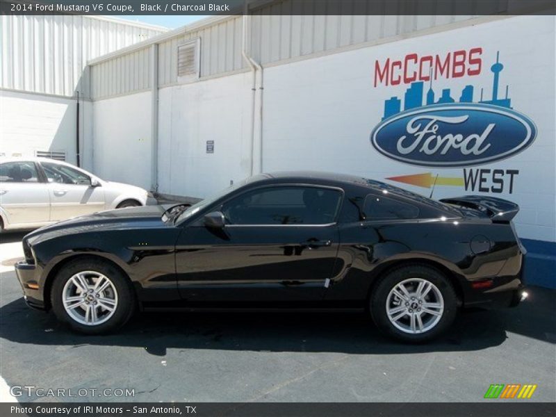 Black / Charcoal Black 2014 Ford Mustang V6 Coupe