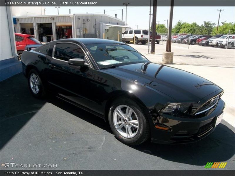 Black / Charcoal Black 2014 Ford Mustang V6 Coupe