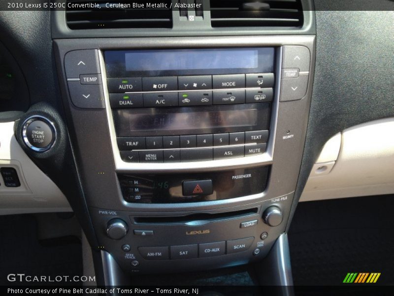 Cerulean Blue Metallic / Alabaster 2010 Lexus IS 250C Convertible