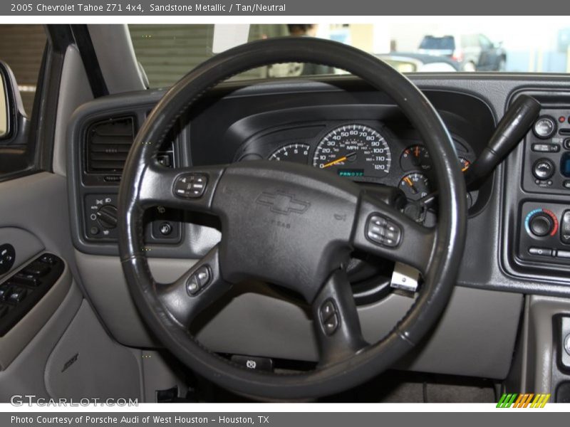 Sandstone Metallic / Tan/Neutral 2005 Chevrolet Tahoe Z71 4x4