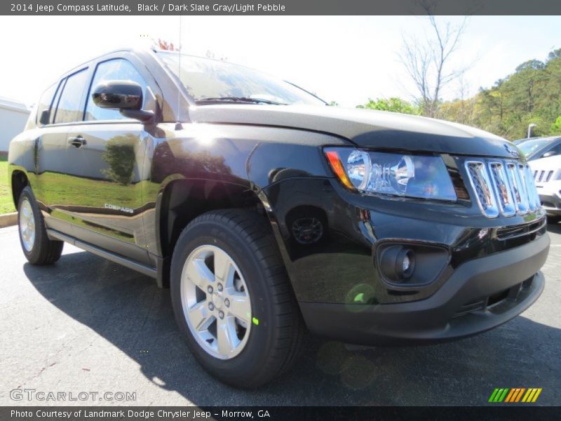 Black / Dark Slate Gray/Light Pebble 2014 Jeep Compass Latitude