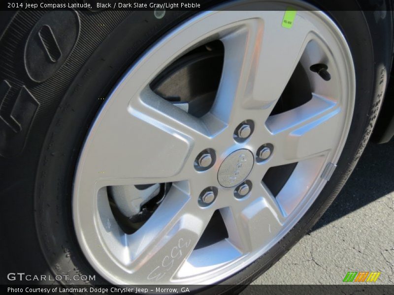 Black / Dark Slate Gray/Light Pebble 2014 Jeep Compass Latitude