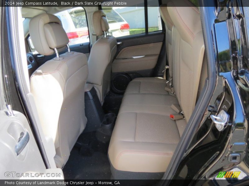 Black / Dark Slate Gray/Light Pebble 2014 Jeep Compass Latitude