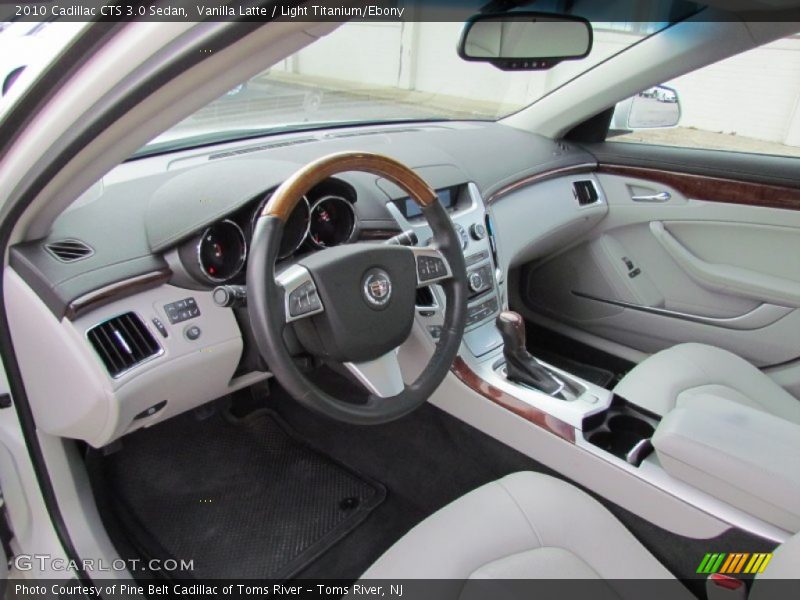 Light Titanium/Ebony Interior - 2010 CTS 3.0 Sedan 