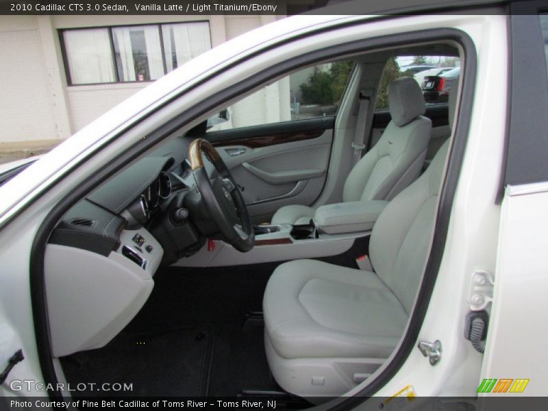 Vanilla Latte / Light Titanium/Ebony 2010 Cadillac CTS 3.0 Sedan