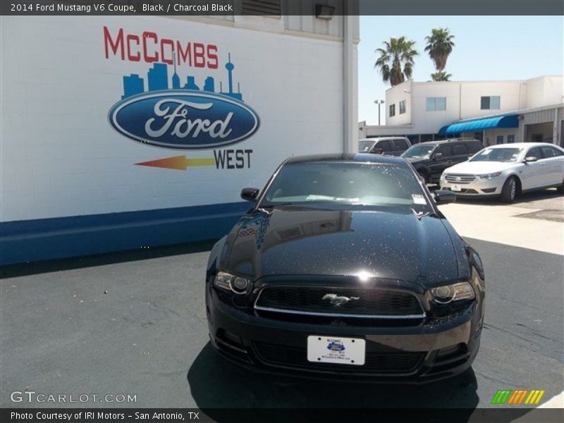 Black / Charcoal Black 2014 Ford Mustang V6 Coupe