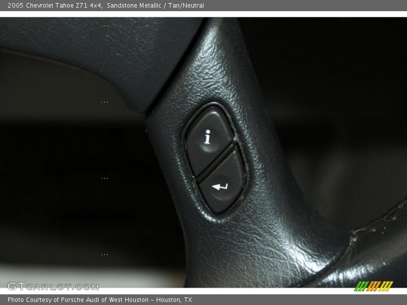 Sandstone Metallic / Tan/Neutral 2005 Chevrolet Tahoe Z71 4x4
