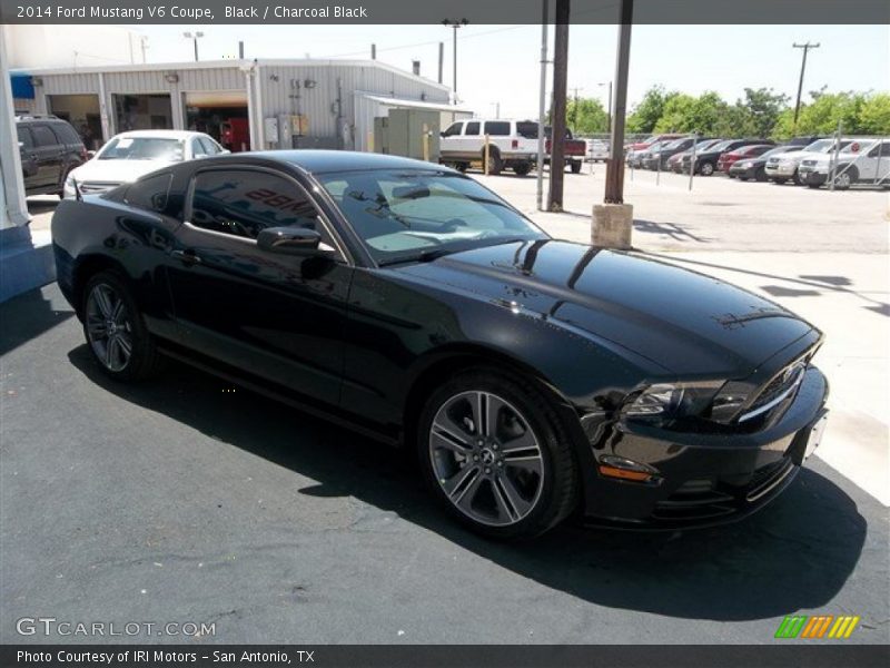Black / Charcoal Black 2014 Ford Mustang V6 Coupe
