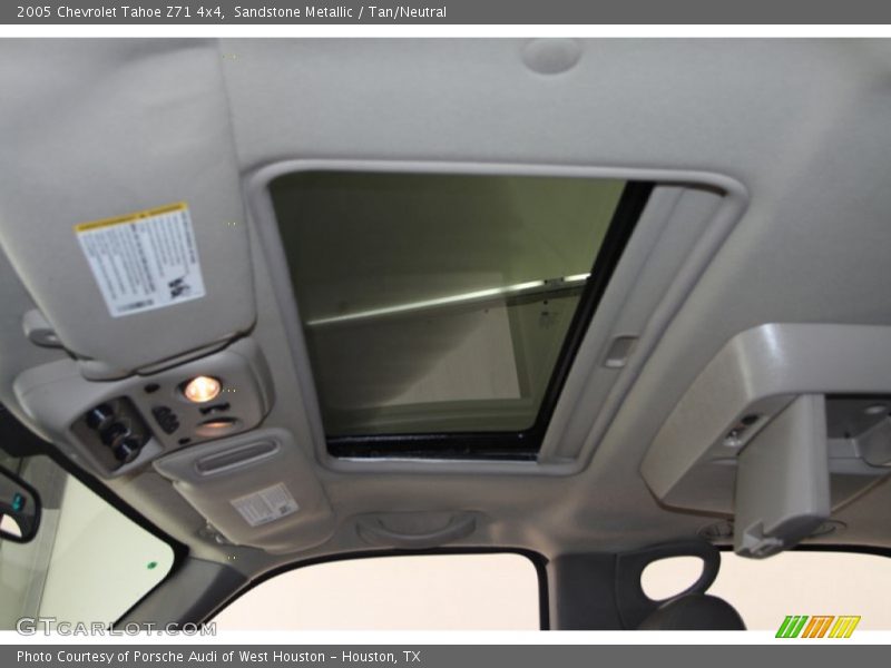 Sandstone Metallic / Tan/Neutral 2005 Chevrolet Tahoe Z71 4x4