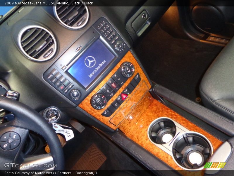 Black / Black 2009 Mercedes-Benz ML 350 4Matic