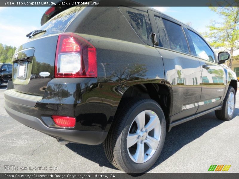 Black / Dark Slate Gray 2014 Jeep Compass Latitude