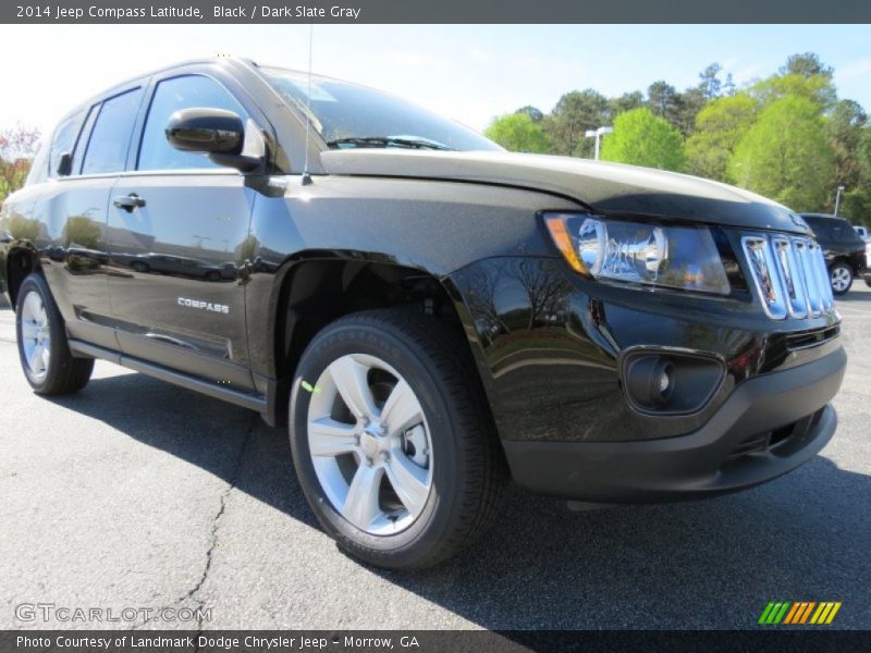 Black / Dark Slate Gray 2014 Jeep Compass Latitude