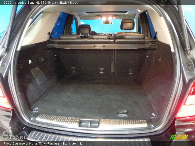 Black / Black 2009 Mercedes-Benz ML 350 4Matic