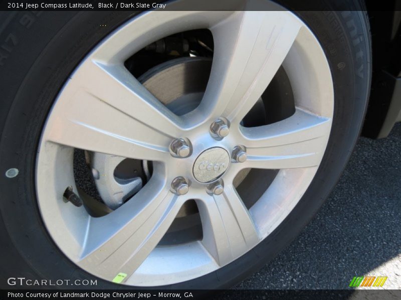 Black / Dark Slate Gray 2014 Jeep Compass Latitude