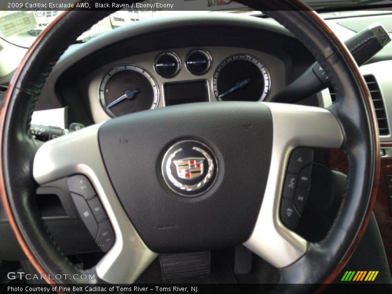 Black Raven / Ebony/Ebony 2009 Cadillac Escalade AWD