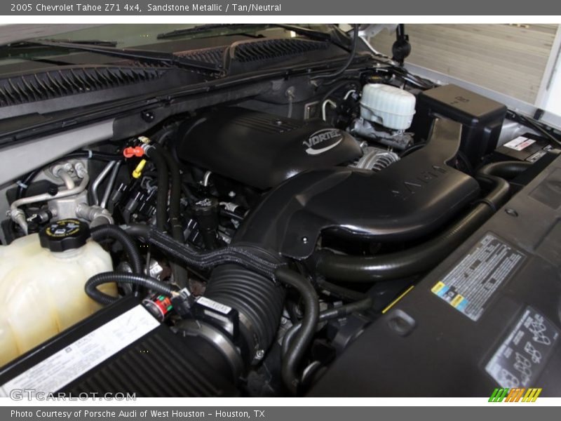 Sandstone Metallic / Tan/Neutral 2005 Chevrolet Tahoe Z71 4x4