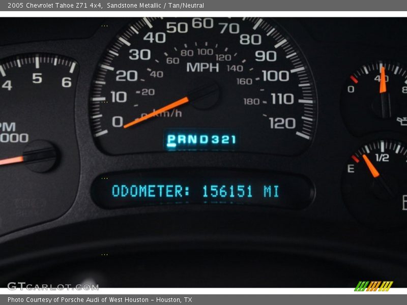 Sandstone Metallic / Tan/Neutral 2005 Chevrolet Tahoe Z71 4x4