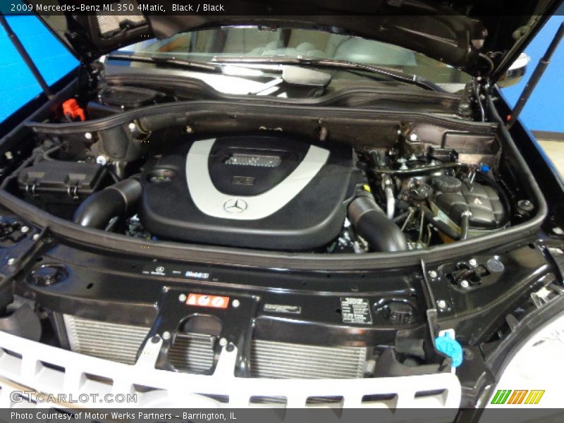 Black / Black 2009 Mercedes-Benz ML 350 4Matic