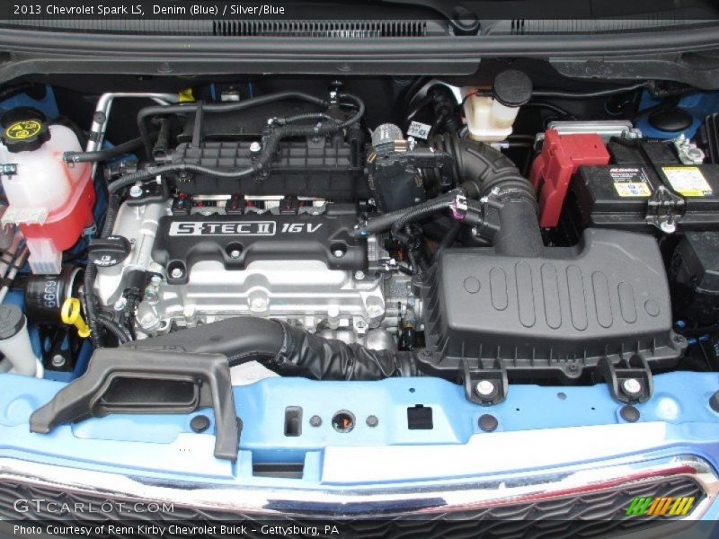  2013 Spark LS Engine - 1.2 Liter DOHC 16-Valve VVT S-TEC II 4 Cylinder