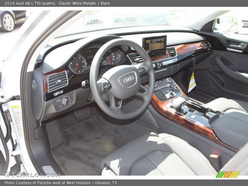  2014 A8 L TDI quattro Black Interior