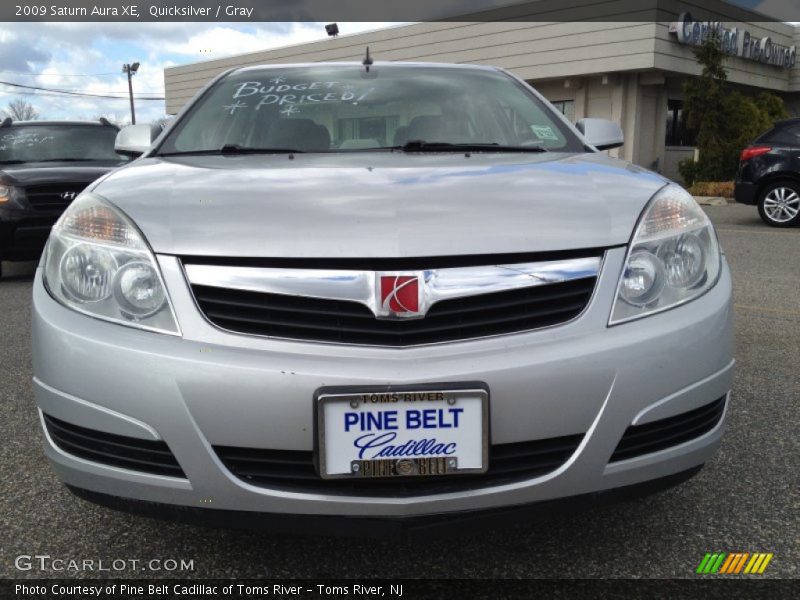 Quicksilver / Gray 2009 Saturn Aura XE