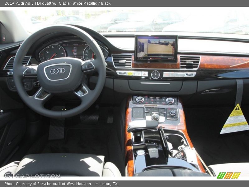 Dashboard of 2014 A8 L TDI quattro