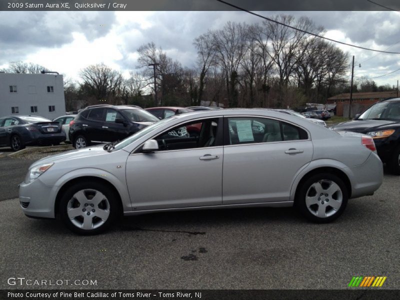 Quicksilver / Gray 2009 Saturn Aura XE