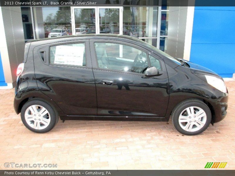 Black Granite / Silver/Silver 2013 Chevrolet Spark LT