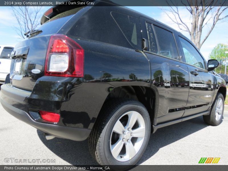 Black / Dark Slate Gray 2014 Jeep Compass Latitude