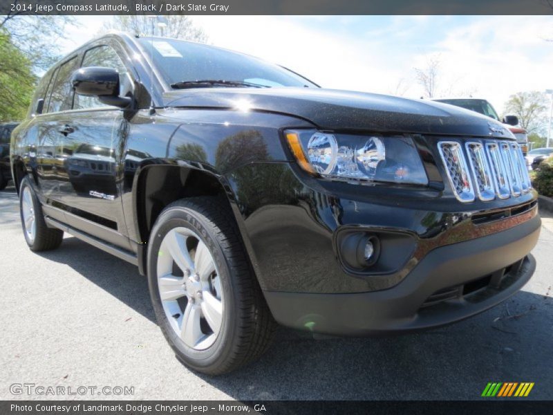 Black / Dark Slate Gray 2014 Jeep Compass Latitude