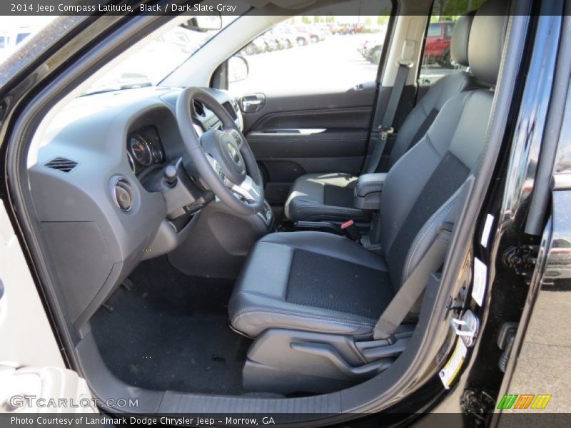 Black / Dark Slate Gray 2014 Jeep Compass Latitude