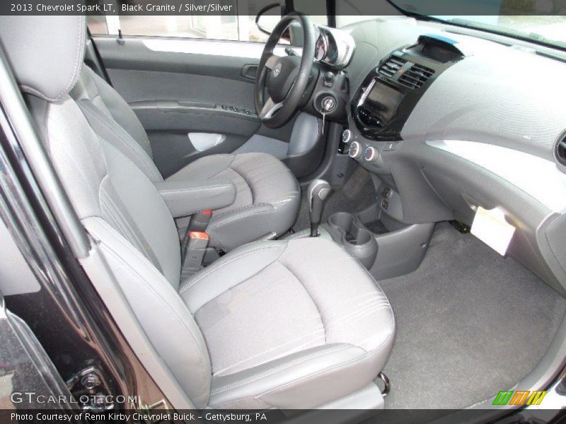 Black Granite / Silver/Silver 2013 Chevrolet Spark LT