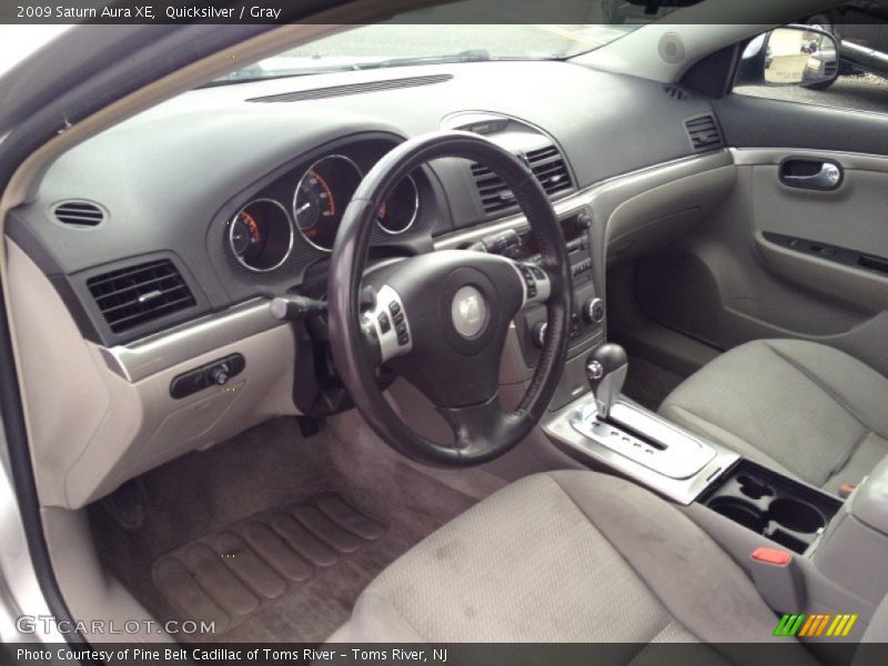 Quicksilver / Gray 2009 Saturn Aura XE