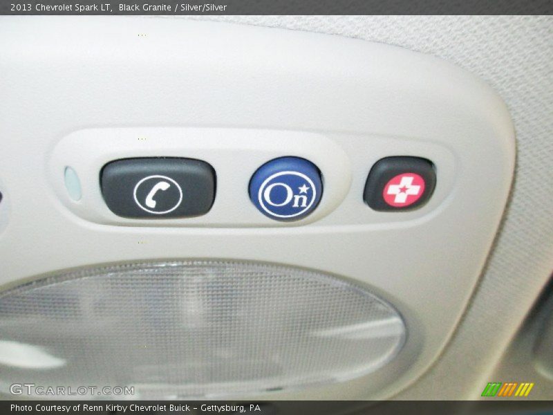 Black Granite / Silver/Silver 2013 Chevrolet Spark LT