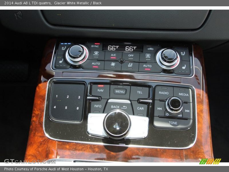Controls of 2014 A8 L TDI quattro