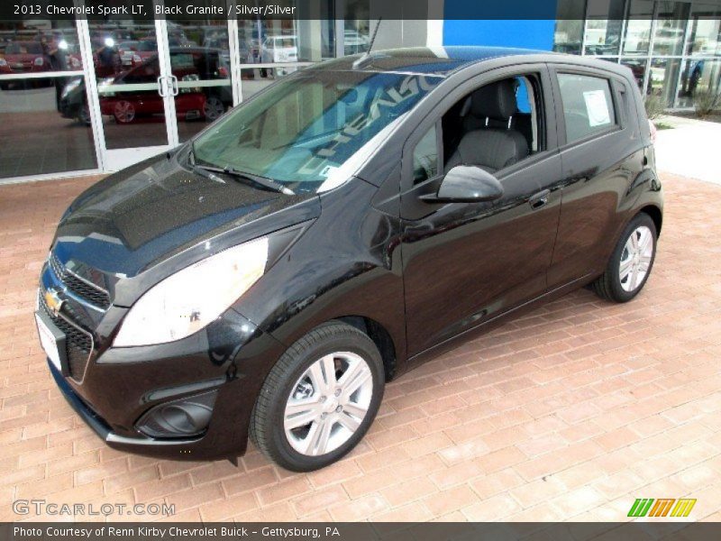 Black Granite / Silver/Silver 2013 Chevrolet Spark LT