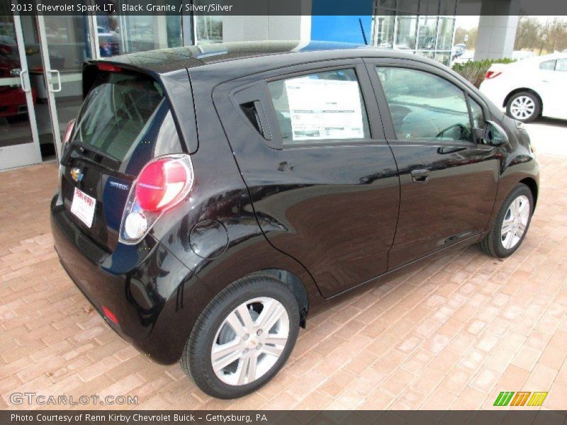 Black Granite / Silver/Silver 2013 Chevrolet Spark LT