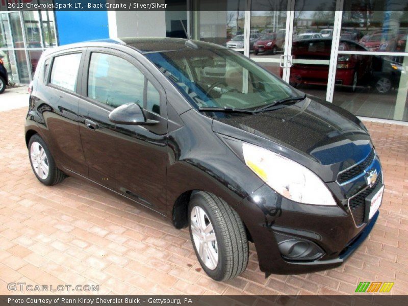 Black Granite / Silver/Silver 2013 Chevrolet Spark LT