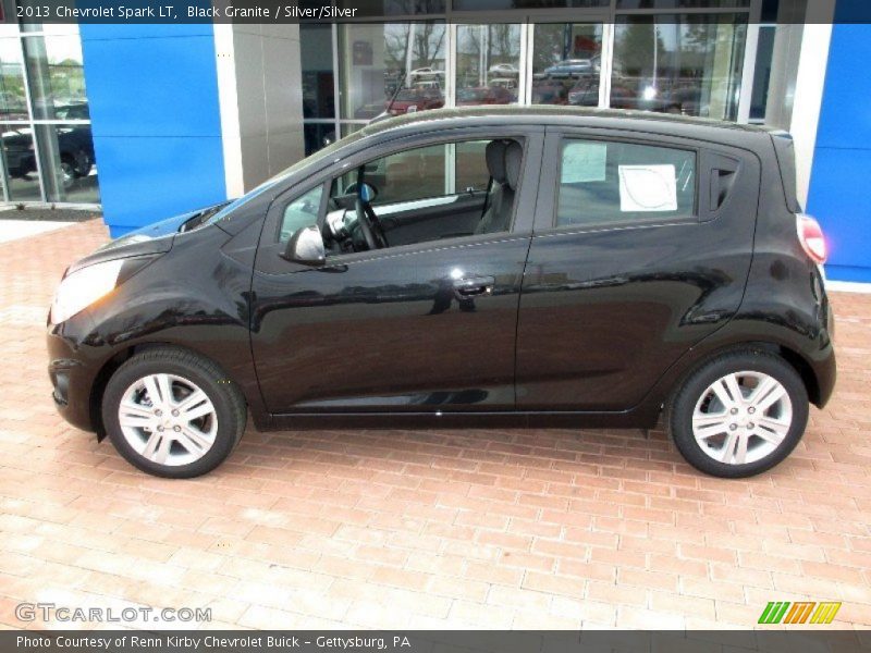 Black Granite / Silver/Silver 2013 Chevrolet Spark LT